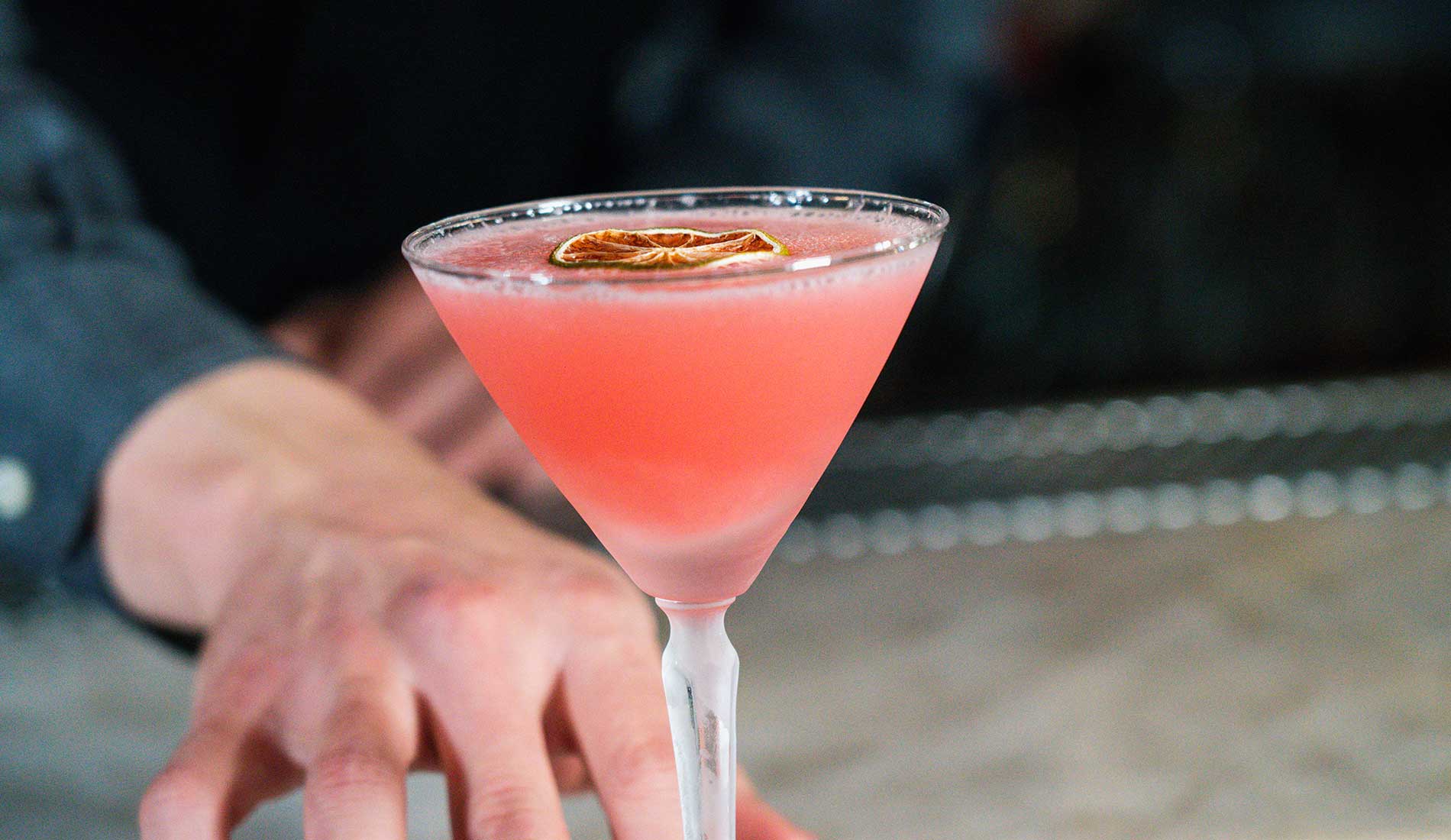Raspberry Lychee Martini | Bar Tasting Event in College Station, TX